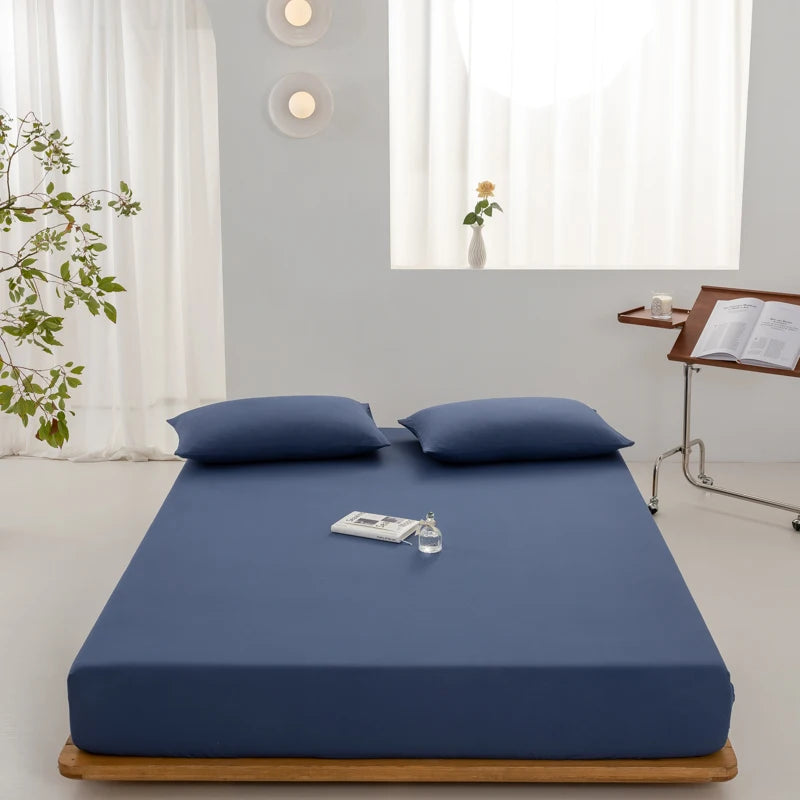 Drap-housse 100% Coton – Doux, Respirant, 400TC, Tailles Personnalisées