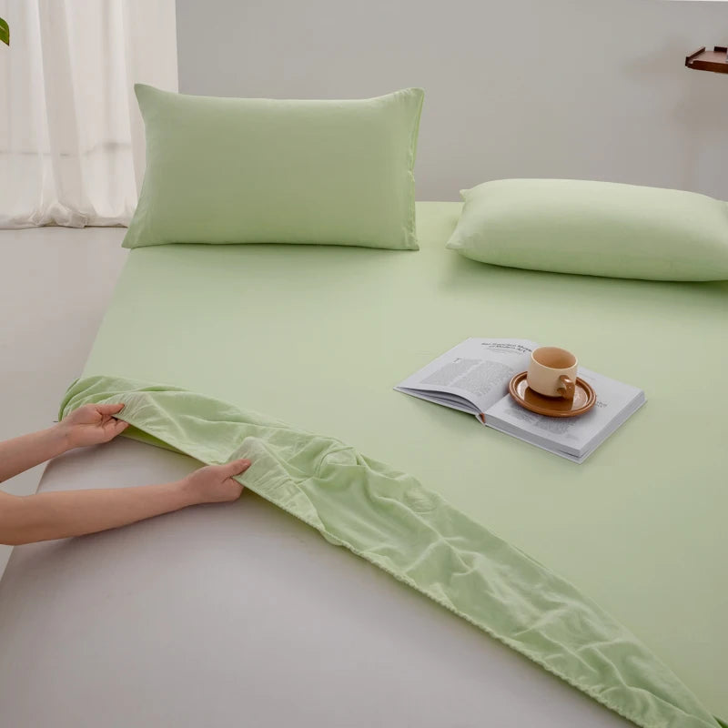 Drap-housse 100% Coton – Doux, Respirant, 400TC, Tailles Personnalisées