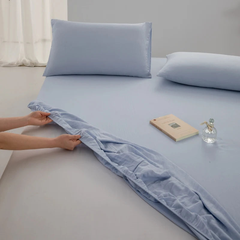 Drap-housse 100% Coton – Doux, Respirant, 400TC, Tailles Personnalisées