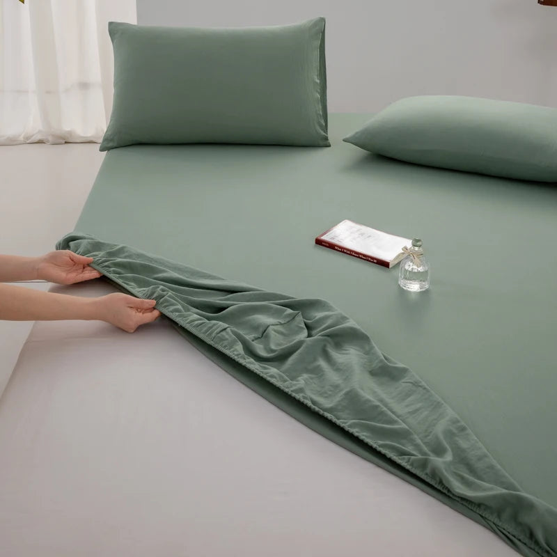 Drap-housse 100% Coton – Doux, Respirant, 400TC, Tailles Personnalisées